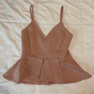 Tank Top with Flare Detail